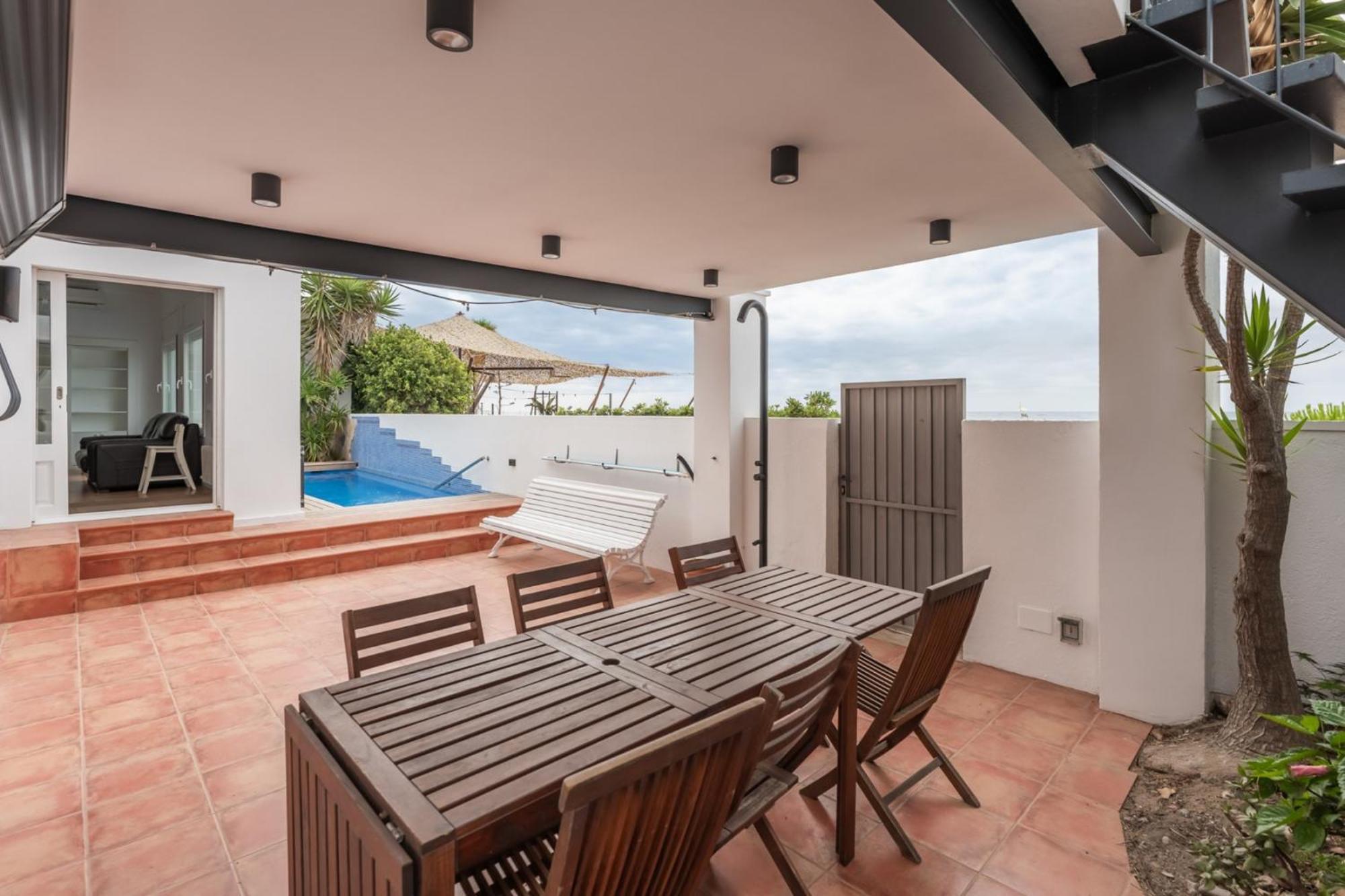 Beach Villa Cristina By Hhbcn Castelldefels Δωμάτιο φωτογραφία