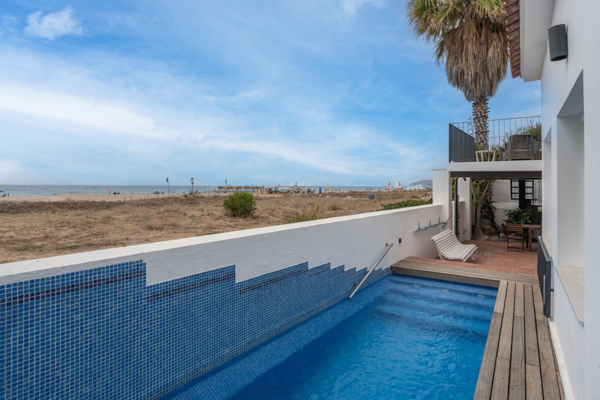 Beach Villa Cristina By Hhbcn Castelldefels Δωμάτιο φωτογραφία